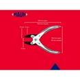 thumbnail image 4 of Maun Flat Nose Pliers, Smooth Jaws 140mm, 4 of 5