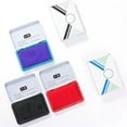 thumbnail image 4 of Water and Fade Resistant Stamp Ink Pad Quick Drying Inkpad Finger Printing Ink Pad For Office Financial Documents Check, 4 of 10