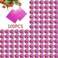 thumbnail image 3 of 100 Pcs Emballages Carrés en Aluminium pour Bonbons, Chocolats, Sucettes, 3 of 5