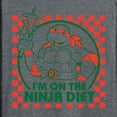 thumbnail image 3 of Teenage Mutant Ninja Turtles - Ninja Diet - Men's Long Sleeve T-Shirt, 3 of 5