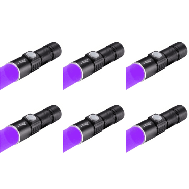 Linterna UV Detector de orina para mascotas luz con zoom Mini para manchas de orina de mascotas perros gatos