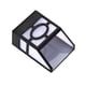 thumbnail image 4 of Lámpara Solar Para Jardín, Lámpara De Jardín Con Sensor De Montaje En Pared De 2 Luces LED, Para Jardín De Entrada, 4 of 8