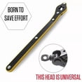 thumbnail image 1 of Aodebiao Auto Power Wrench Ratchet Scissor Jack Lift for Car Tire Removal Tool, Portable Emergency Roadside Repair Kit, Automotive Mechanic Hand Tool, 1 of 4