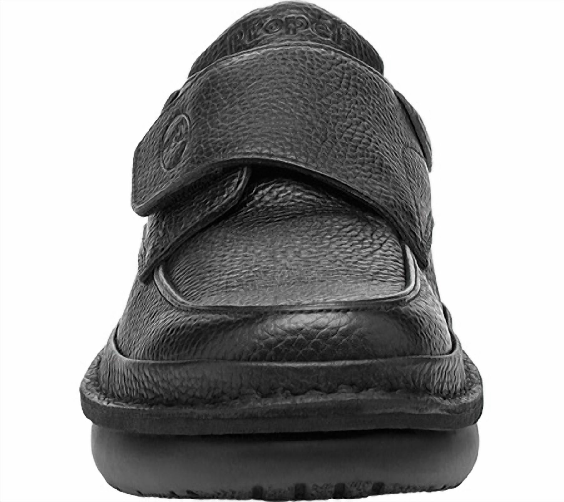Propet Scandia Black Grain Men\'s Leather US Size 12 M NEW Orthopedic Propet Scandia Strap Black Grain Leather | Mercari main image 2