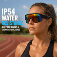 thumbnail image 4 of GenXenon Bluetooth Cycling Sunglasses for Men Women,Sports Audio Glasses with Polarized UV400 Lenses,Open-Ear Speakers,Hands-Free Calls Music for Running Outdoor, 4 of 10