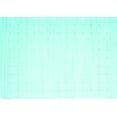 thumbnail image 1 of Ahgly Company Machine Washable Indoor Rectangle Solid Turquoise Blue Modern Area Rugs, 5' x 8', 1 of 4