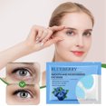 thumbnail image 1 of Parches de gel de mascarilla debajo de los ojos para ojeras, ojos hinchados, arrugas | Parche de ojo vegano hidratante Regalos de cumpleaños de viaje para mujeres y hombres | 1 pieza Rosa Azul Verde, 1 of 5