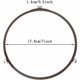 thumbnail image 2 of Microwave oven turntable support glass ring 17.8cm diameter universal accessory, 2 of 4