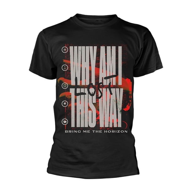 Bring Me The Horizon - Camiseta Why Am I This Way para Adultos Unisex (Negro)