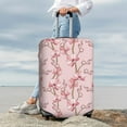 thumbnail image 3 of Lsque Orchids Flowers Printed Luggage Cover, Travel Luggage Protector,Scratch and Dirt Resistant, Fits 18-32 Inch Luggage - X-Large, 3 of 9