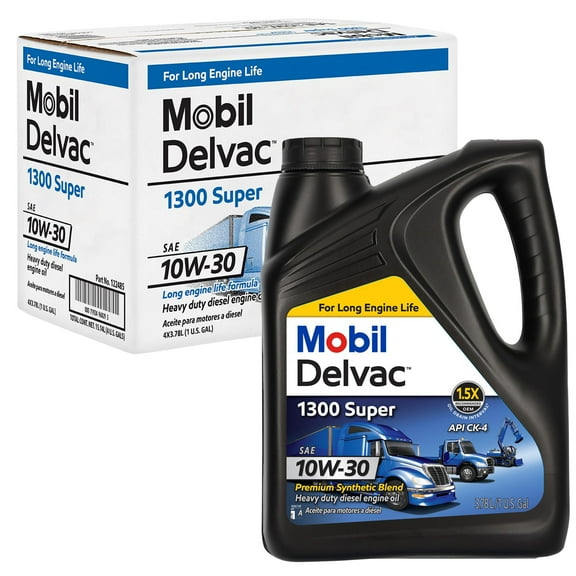 Mobil 1 Universal Premium Synthetic Blend Motor Oils 10W - 30