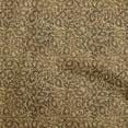 thumbnail image 1 of oneOone Cotton Flex Brown Fabric Abstract Leaves Craft Projects Decor Fabric Printed By The Yard 40 Inch Wide, 1 of 4