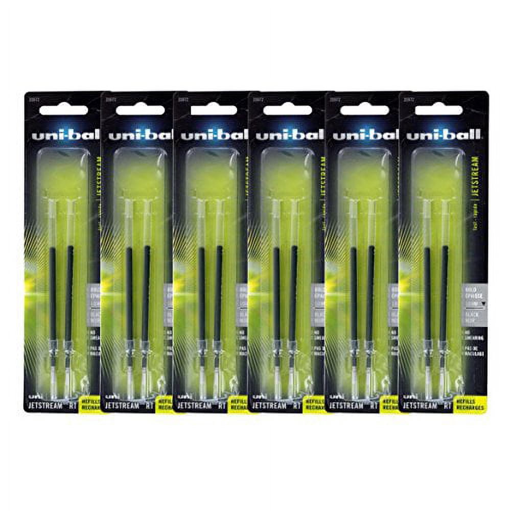Uni-Ball Jetstream RT Jetstream Sport Ballpoint Pen Refills Black