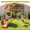 Orange-Red + ABS+Steel(Q235), variant on 2-in-1 Kids Climbing Slide Ages 3-8, 76.4-Inch Smooth Slide Track, Anti-Slip Steps, Sturdy Structure, Easy Assembly, Indoor Outdoor Backyard Play