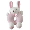 thumbnail image 4 of Sonajas Bebe Dara Baby Juego 2 pzas Felpa Extra Suave Juguete Conejo Jug0020, 4 of 5