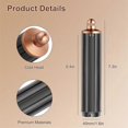 thumbnail image 4 of 40mm Long Barrel Curling Attachment with Adjustable Curl Direction for Long Hair Gold for Dyson Airwrap, 4 of 4