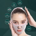 thumbnail image 4 of Mascarilla facial para dormir, mascarilla adelgazante facial en forma de V, correa para la barbilla, cinturón de lifting facial, reafirmante de la piel, mascarillas de belleza para el cuello_Lucky_B, 4 of 5