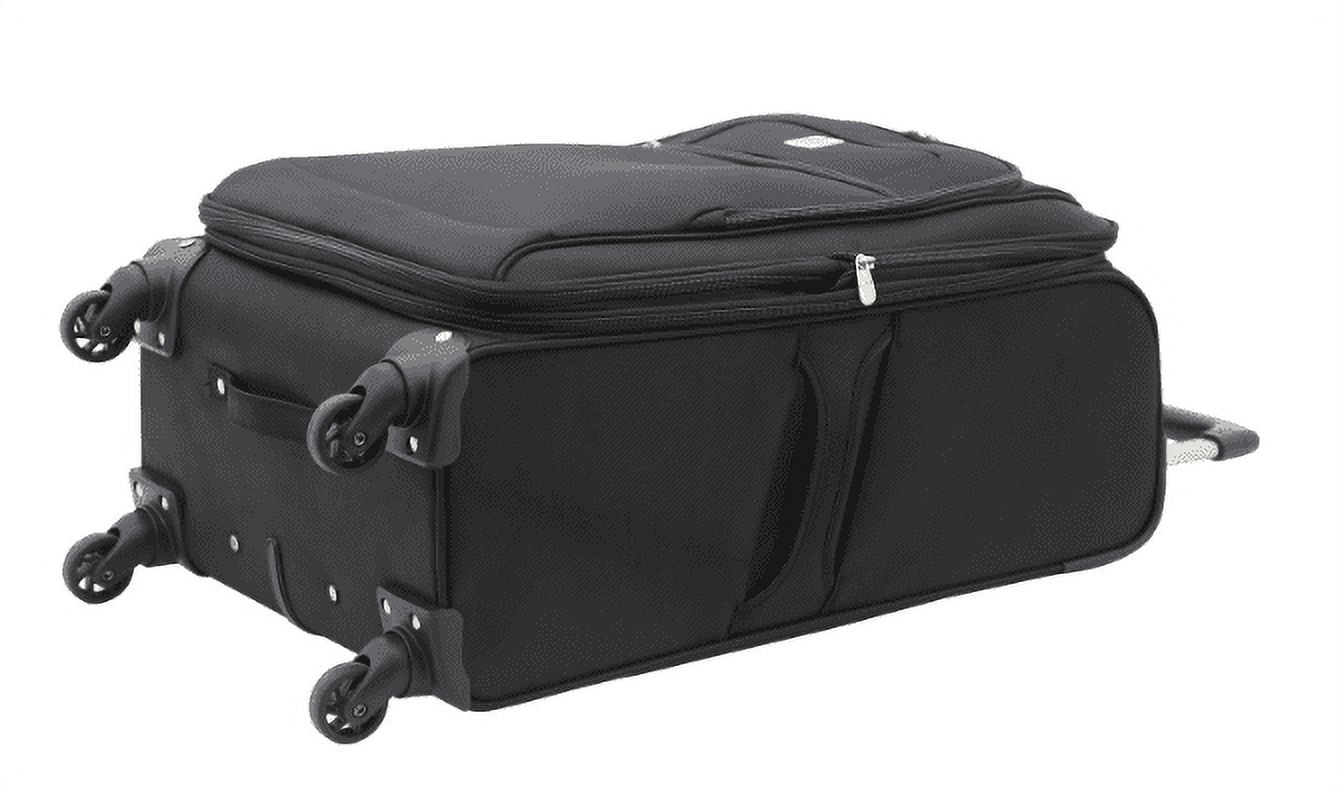 Protege 28 Checked Colossus ABS Hard Side Luggage with Spinner Wheels,  Orange 