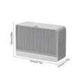 thumbnail image 3 of Bathroom Soap Dish, Bar Soap Holder with Lid, Wall Mounted Soap Box for Shower, Bathroom, Kitchen Sink, Keep Soap Bars Dry, Waterproof Dustproof, Gray, AKLJWH, 3 of 6