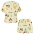 thumbnail image 3 of Cartoon Cake 2 Pack Women’s Pajama Set Print Sleepwear And Shorts Y2k Loungewear Sets S-5XL, 3 of 7
