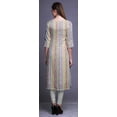 thumbnail image 4 of Bimba 3/4 Sleeve Kurta Printed Straight Kurti Summer Clothing For Women, 4 of 6