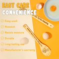 thumbnail image 3 of AVEKI 5 Pcs Non-Stick Utensils Set, Wooden Spoons for Cooking, Natural Bamboo Kitchen Utensils, Christmas Birthday Gift 0601M, 3 of 6