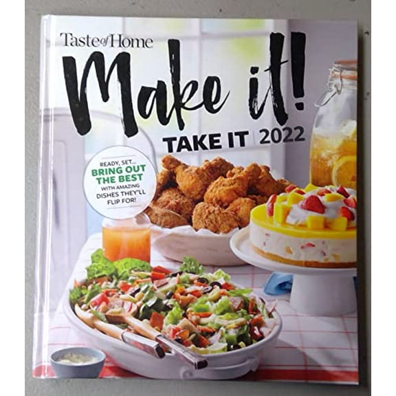 Pre-Owned Taste of Home Make It! Take It 2022, 9781621457633, 162145763X, Hardcover,