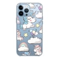 thumbnail image 1 of Cute Unicorn Suitable For Apple 13promax Mobile Phone Case Iphone12mini Transparent 14promax Sleeve 11 For Valentines Gift For Boy/Girlfriends Gift, 1 of 5