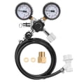 thumbnail image 1 of Yeacher Régulateur de Fût CO2 Valve de Pression de Sécurité 0-3000 PSI Réservoirs de Pression, 1 of 7