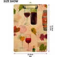 thumbnail image 3 of FMSHPON Watercolor Clipboard Hardboard Wood Nursing Clip Board and Pull for Standard A4 Letter 13x9 inches, 3 of 8