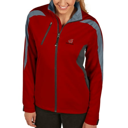 Antigua Red Jacket - Kevin Harvick Antigua Women's Discover Full Zip Jacket - Red