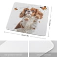 thumbnail image 2 of Cavalier King Charles Spaniel Dog Themed Mouse Pad,Premium-Textured Mousepad Rectangle Waterproof Mouse Mat Non-Slip Rubber Base Mouse Pads for Office Laptop 10"x12", 2 of 8