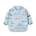 thumbnail image 1 of Babero para niños,Babero impermeable para alimentación de bebés ,Baberos para bebés de alimentación para bebés, de bebé Babero de manga larga Bolsillo grande,Babero artístico, 1 of 8