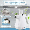 thumbnail image 5 of Deago Pressurized Handheld Steam Cleaner for Home, Multi-Surface Steamer with 9 Accessories, All Natural Steam Cleaner for Cleaning Car, Upholstery, Floor, Grout and Tile, 5 of 9