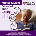 thumbnail image 3 of Medical Guardian MGMini | Medical Alert Device for Seniors | Water-Resistant, Emergency Call Button, 24/7 Monitoring, Step Counter, GPS Tracking | Mo, 3 of 9