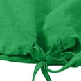 thumbnail image 4 of Oversized Tshirts for Women Linen Plus Size Summer Gauzy Shirts 3/4 Sleeve Round Neck Blouses Casual Loose Clothes Green Summer Tops for Women, 4 of 9