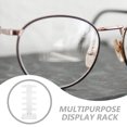 thumbnail image 4 of KAKOWELY glasses rack 2pcs Durable Acrylic Glasses Frame Storage Shelf Practical Sunglasses Display Rack for Home Store Desktop (Transparent)12.2"X5.91"X1.18", 4 of 5