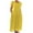 Yellow, variant on Women's Short Sleeve Dresses Loose Solid Color Crewneck Kaftan Maxi Dress Summer Short Sleeve Casual Pockets Sundress