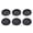 6Pcs, variant on Gaming Accessories Replacement Joystick Cap Thumbstick Cap for NS2 Controller Thumb Covers 2/4/6pcs
