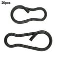thumbnail image 4 of 20 Pcs Fishing Snap Clips Speed Links Swivel Hook Snap Carp Terminal Tackle, 4 of 6