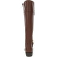 thumbnail image 3 of Karen Scott Womens Deliee 2 Faux Leather Riding Boots Brown 9.5 Wide (C,D,W), 3 of 3