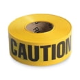 thumbnail image 3 of Caution Barricade Safety Tape, 3" X 1,000 Ft, Black/yellow | Bundle of 2 Each, 3 of 4