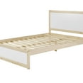 thumbnail image 5 of Alaterre MOD Pine Slat Bed, Full, White/Brown, 5 of 8