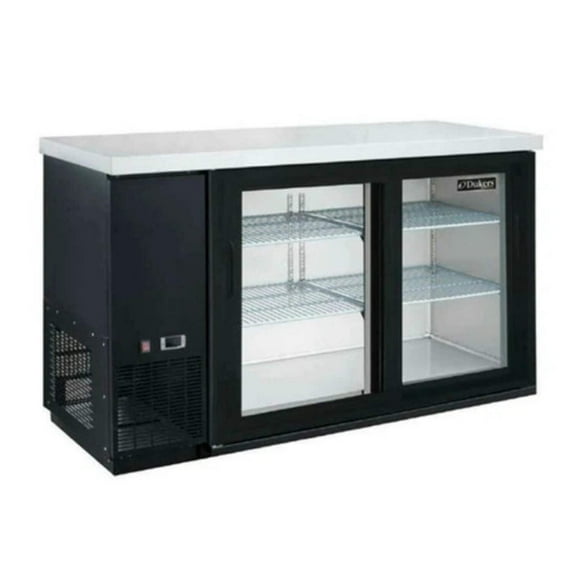Dukers DBB60-S2 2-Door Beverage Cooler