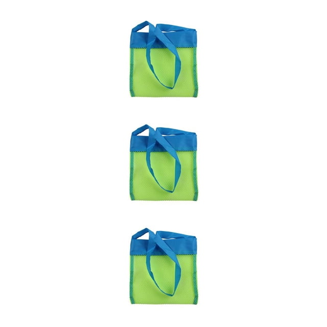 Vogacara Bolsa de malla de playa Bolsa de arena plegable para juguetes Bolso de almacenamiento Senderismo Piscina Bolsa de hombro Bolsas de transporte Type1 NO1 Vogacara CBP314519