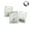 White, variant on Joernso 3Pcs LED Light Ice Cubes Luminous Night Lamp Party Bar Wedding Cup Decoration