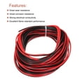 thumbnail image 4 of 24 Gauge 2 Conductor Parallel Wire, 33Ft/10M Long 1.6mm Dia 300V for LED RGB Cable, Internal Wiring, 4 of 6