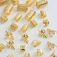 thumbnail image 2 of Yoyauz 40PCS Accessories For Braiding, Women'S Braids, Metal Gold Rings Cuff Clips For Braids Accessories Braids For Decoration Of Braided Jewelry, 2 of 5