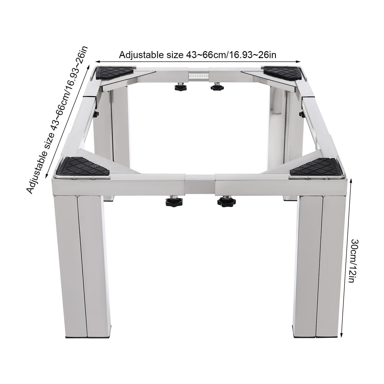 Universal Washing Machine Pedestal Adjustable Laundry Pedestal Dryer Stand
