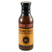 Iron Chef Sauce And Glaze Orange Ginger, 15 Oz.